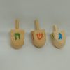 Dreidel hout - Afbeelding 2