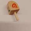 Dreidel hout - Afbeelding 3