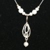 Ketting zilver en parels