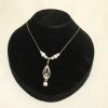 Ketting zilver en parels - Afbeelding 2